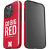 University of Nebraska Go Big Red iPhone 16 Pro Impact Case