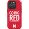 University of Nebraska Go Big Red iPhone 16 Pro Magsafe Impact Case