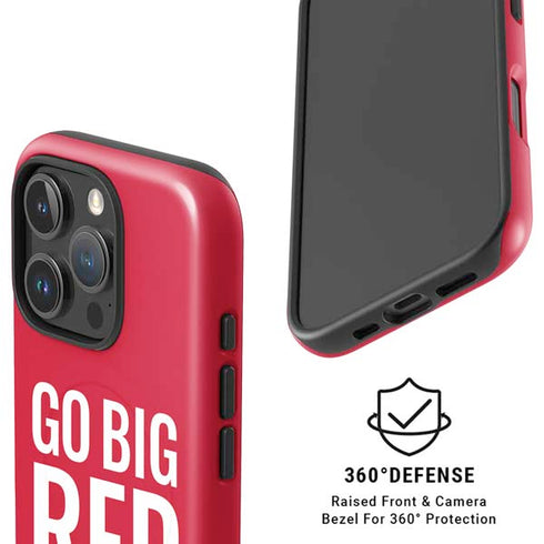 University of Nebraska Go Big Red iPhone 16 Pro Magsafe Impact Case