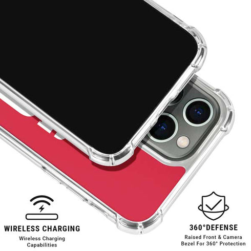 University of Nebraska Go Big Red iPhone 16 Pro Max Clear Case