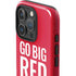 University of Nebraska Go Big Red iPhone 16 Pro Max Impact Case