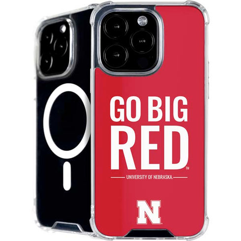 University of Nebraska Go Big Red iPhone 16 Pro Max MagSafe Case