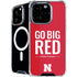 University of Nebraska Go Big Red iPhone 16 Pro Max MagSafe Case