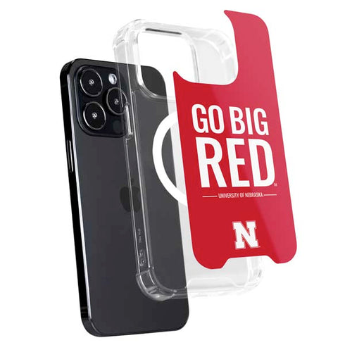 University of Nebraska Go Big Red iPhone 16 Pro Max MagSafe Case