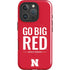 University of Nebraska Go Big Red iPhone 16 Pro Max Magsafe Impact Case