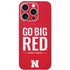 University of Nebraska Go Big Red iPhone 16 Pro Skin