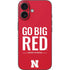 University of Nebraska Go Big Red iPhone 16 Skin