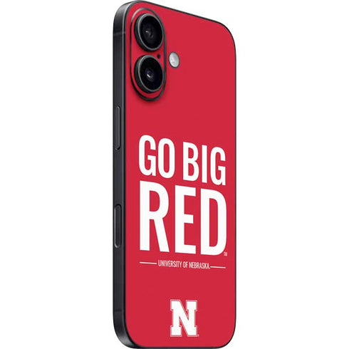 University of Nebraska Go Big Red iPhone 16 Skin