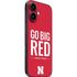 University of Nebraska Go Big Red iPhone 16 Skin