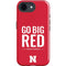 University of Nebraska Go Big Red iPhone 16e Impact Case