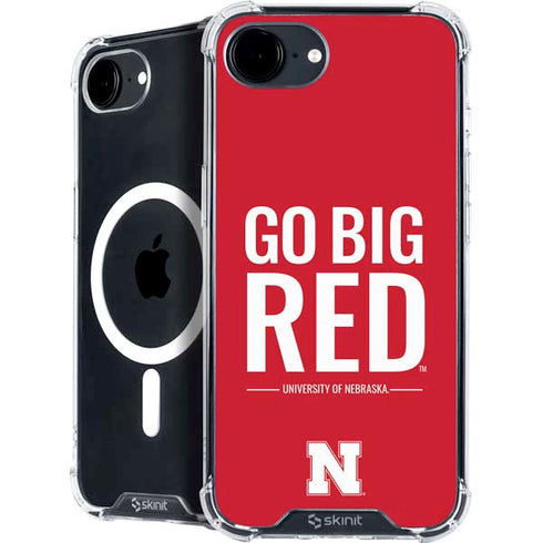 University of Nebraska Go Big Red iPhone 16e MagSafe Case