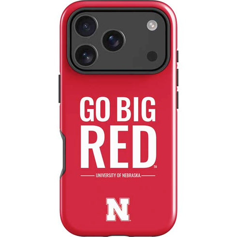 University of Nebraska Go Big Red iPhone 18 Pro Impact Case