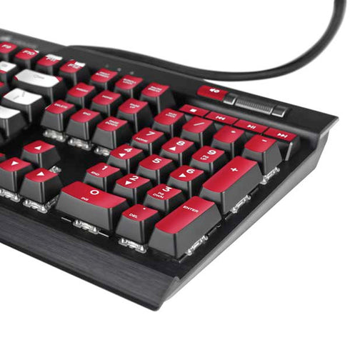 University of Nebraska Go Big Red K95 RGB PLATINUM Mechanical Gaming Keyboard Skin