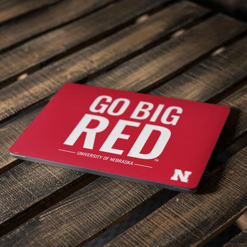 University of Nebraska Go Big Red Apple MacBook Air Skin