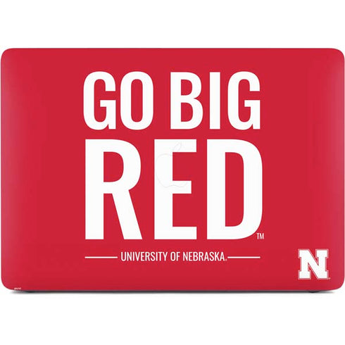 University of Nebraska Go Big Red Apple MacBook Pro 16-inch Skin