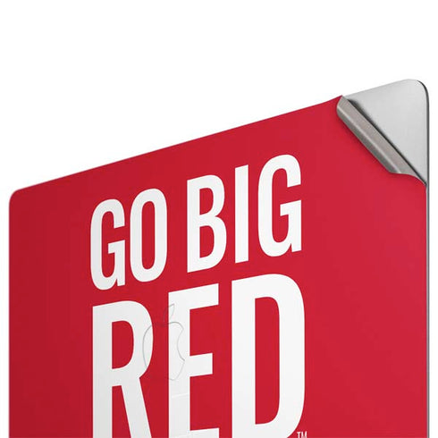 University of Nebraska Go Big Red Apple MacBook Pro 16-inch Skin