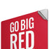 University of Nebraska Go Big Red Apple MacBook Pro 16-inch Skin
