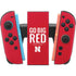 University of Nebraska Go Big Red Nintendo Switch 2 (2025) Joy-Con Controller Skin