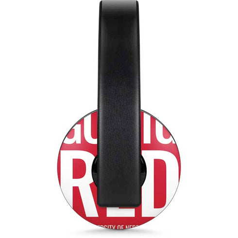 University of Nebraska Go Big Red PlayStation 4 Gold Wireless Headset Skin