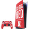 University of Nebraska Go Big Red PlayStation PS5 Skins