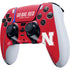 University of Nebraska Go Big Red PS5 DualSense Edge Pro Controller Skin
