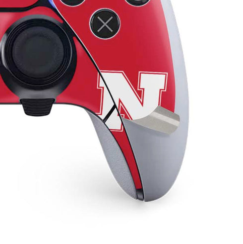 University of Nebraska Go Big Red PS5 DualSense Edge Pro Controller Skin