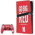 University of Nebraska Go Big Red PS5 Pro Bundle Skin
