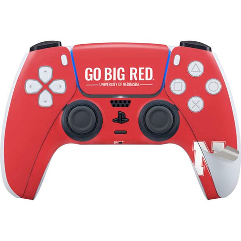 University of Nebraska Go Big Red PS5 Pro Bundle Skin