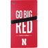 University of Nebraska Go Big Red PS5 Pro Disk Console Skin