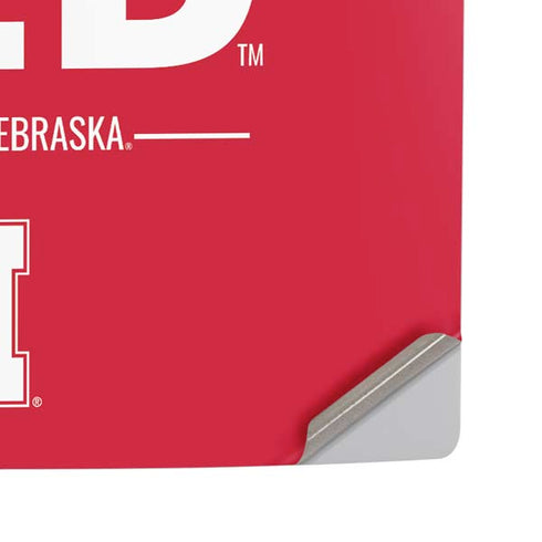 University of Nebraska Go Big Red PS5 Pro Disk Console Skin