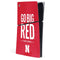 University of Nebraska Go Big Red PS5 Slim Digital Edition Console Skin