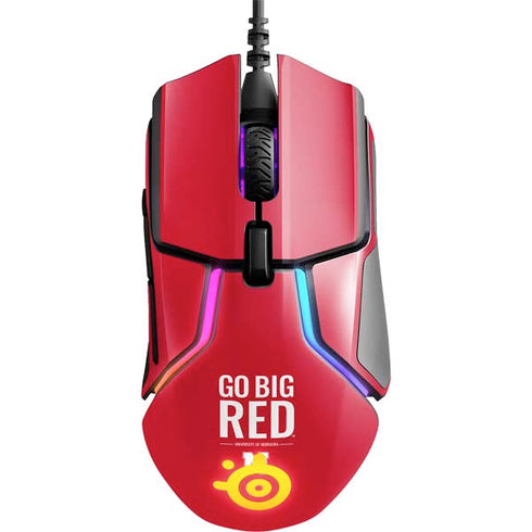 University of Nebraska Go Big Red SteelSeries Rival 600 Gaming Mouse Skin
