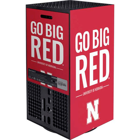 University of Nebraska Go Big Red Xbox Series X Bundle Skin