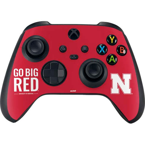University of Nebraska Go Big Red XBox Series X Digital Edition Bundle Skin
