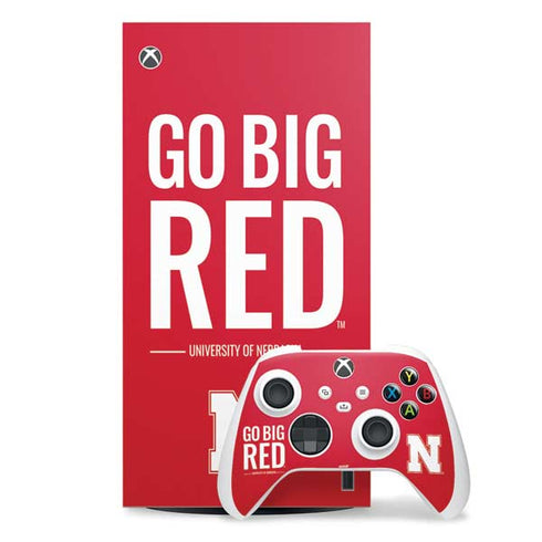 University of Nebraska Go Big Red Xbox Series X Skins