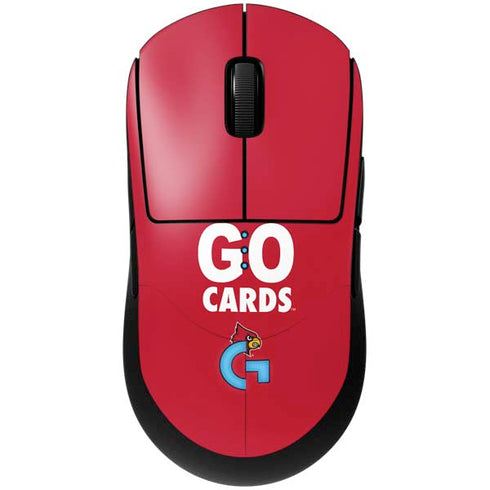 University of Louisville Go Cards G Pro Wireless Gaming Mouse Skin