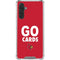 University of Louisville Go Cards Galaxy A17 Clear Case
