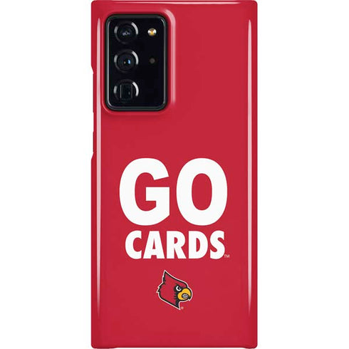University of Louisville Go Cards Galaxy Cases