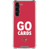 University of Louisville Go Cards Galaxy S24 FE Clear Case