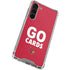 University of Louisville Go Cards Galaxy S24 FE Clear Case