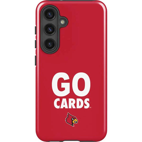 University of Louisville Go Cards Galaxy S25 Impact Case