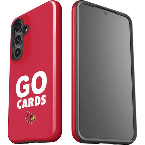 University of Louisville Go Cards Galaxy S25 Impact Case