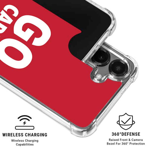 University of Louisville Go Cards Galaxy S26 Clear Case