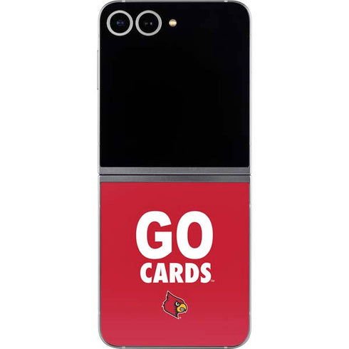 University of Louisville Go Cards Galaxy Z Flip6 Skin