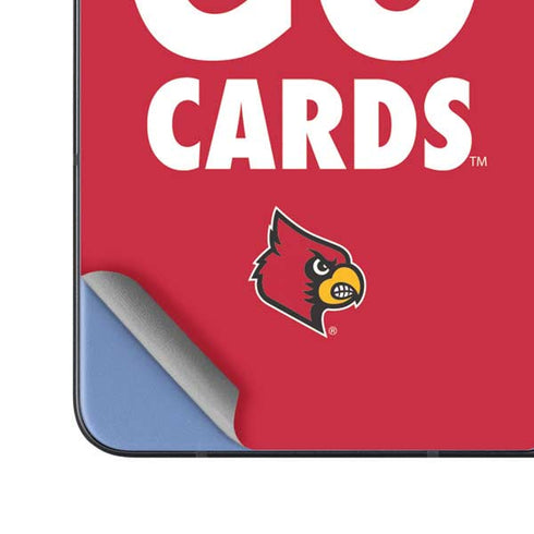 University of Louisville Go Cards Galaxy Z Fold5 5G Skin