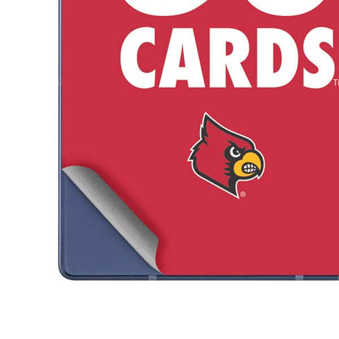 University of Louisville Go Cards Galaxy Z Fold6 Skin