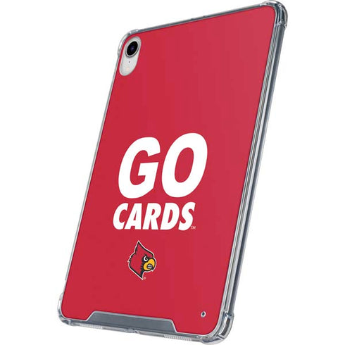 University of Louisville Go Cards iPad 11th Gen (2025) Clear Case