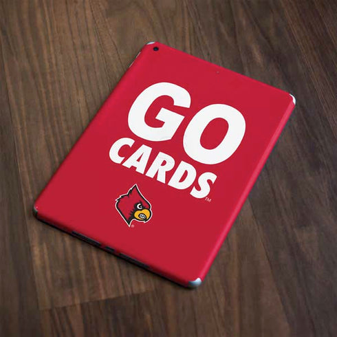 University of Louisville Go Cards Apple iPad Skin