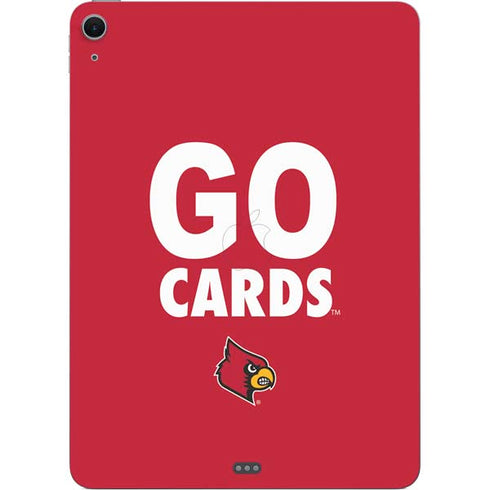 University of Louisville Go Cards Apple iPad Air Skin