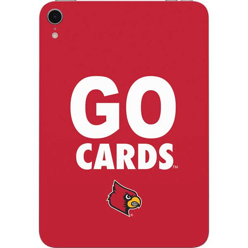 University of Louisville Go Cards Apple iPad Mini Skin